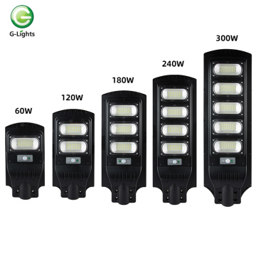 Farola LED integrada todo en uno para exteriores de 300 W