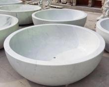 Highly Polished Marble Bathtub Stone Bathtub for Sales