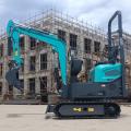 Jentera Jentera Bumi Panas Mini 1.2ton Excavator