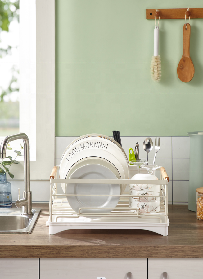 বড় ক্ষমতা স্টেইনলেস স্টীল ডিশ রাক Large Capacity Stainless Steel Dish Rack