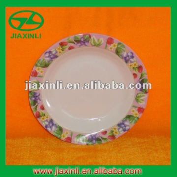 Melamine Decorative Plate