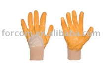 nitrile coated glove