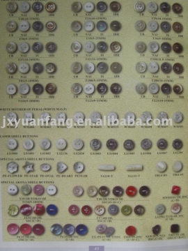 natural shell buttons