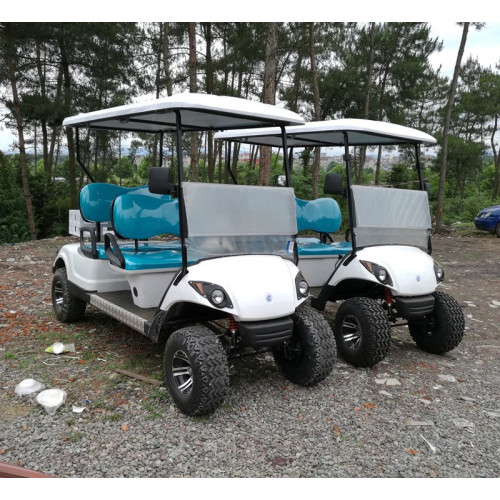 4 seats yamaha motorized golf carts