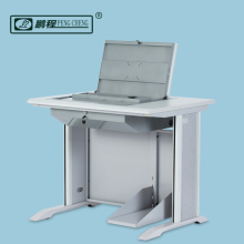 Pengcheng Hidden LCD Monitor Metal Frame Fold-Up Computer Desk