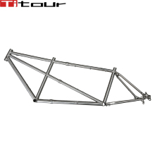 Customizable Lightweight Titanium Tandem Bicycle Frame