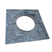 Competitive Urban Cast Iron Tree Gratings for Outdoor Street Protection