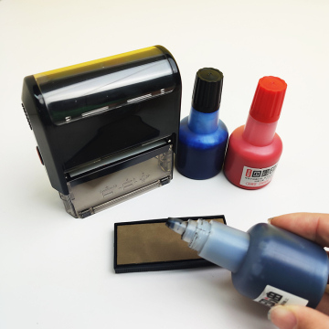 Environmentally Friendly 40ml Rubber Stamp Pad Refill Ink - Self Inking Stamp Ink