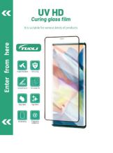 X9H UV screen protector for mobile phone