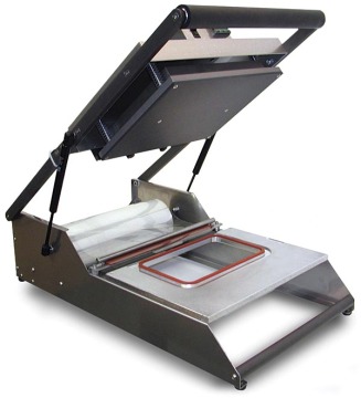 plastic tray sealing machine