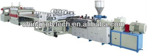 PVC construction Foamed Board Extrusion Line/Machine