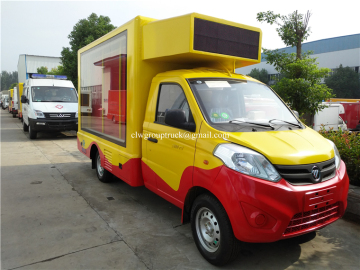 Mini Foton Mobile LED Advertising Truck