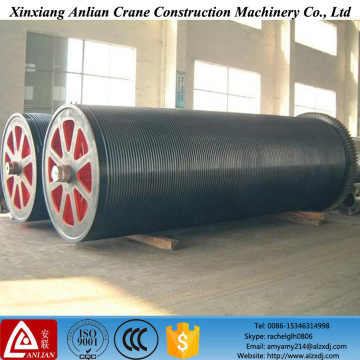 steel Plate Drum 50ton Wire Rope Drum Roller