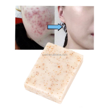 Whitening Sea Salt and Goat Milk Glycerin Soap for Pore Cleansing and Acne Treatment