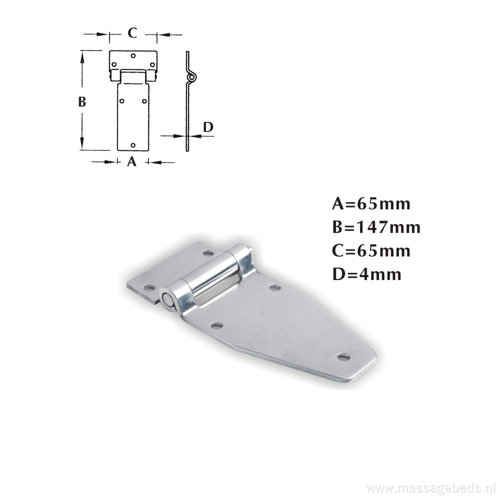 Hot Sale Stainless Steel Van Door Hinge