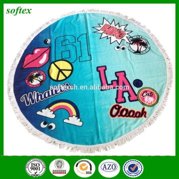 100% cotton tassel beach towel round children                        
                                                                                Supplier's Choice