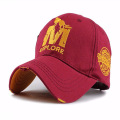 Sunshade baseball cap M letters cap casual cap