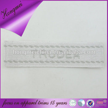 white satin labels for woman clothes