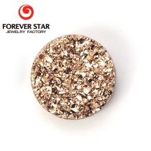 Druzy Stone Rose Gold Druzy Calibrated Flat Druzy