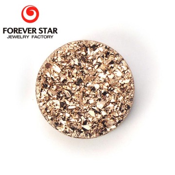 Druzy Stone Rose Gold Druzy Calibrated Flat Druzy