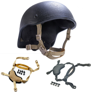 Adjustable Chin Strap for MICH/FAST/IBH Helmets with X-Nape Pad Harness