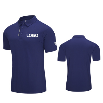 Camisas de golf Dry Fit Polo de manga corta Camiseta deportiva