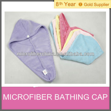 microfiber towel shower cap