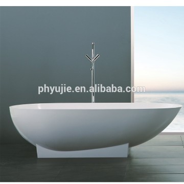 freestanding bathtub-stone resin bathtub, composite stone bathtub