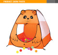 बच्चों के लिए बच्चों के भारतीय तम्बू कार्टून भालू तम्बू