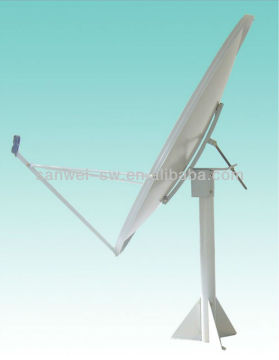 ku band satellite dish antenna 120cm offest feed