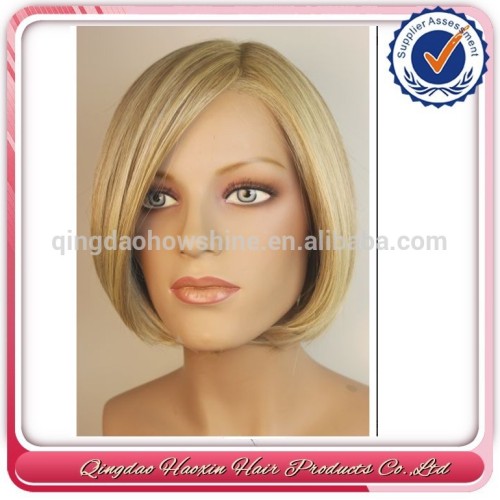 Top sale fashion 7A philippine hair glueless full lace wigs for white women