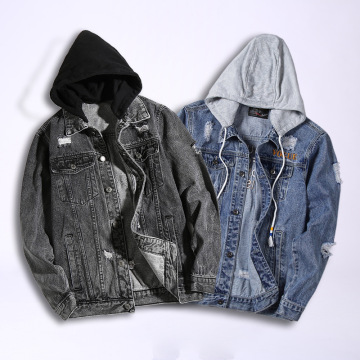 Men's Hoodie Jeans Jacket High Quality for Sale