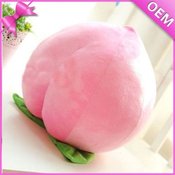 custom plush pusheen pillow,plush peach pillow