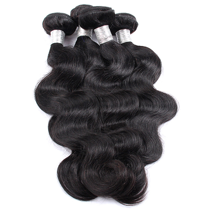 Xuchang hair factory raw soft thick and clean weft virgin cuticle raw hair, 100 human peruvian hair body wave