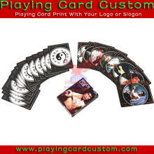 Customized designs of play card games