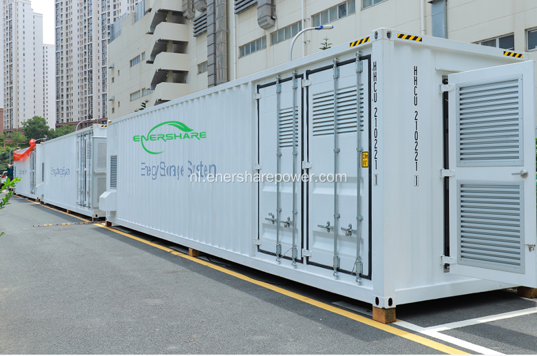 Maatwerk MWH container energieopslagsysteem