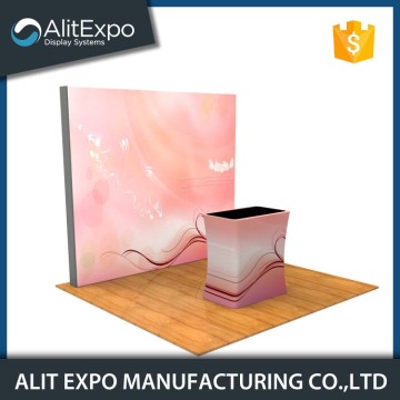 Acrylic easy dismantle lightweight trade show display booth
