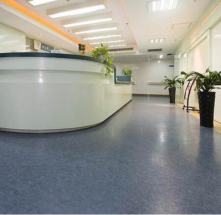 PVC commercial floor for hospital use