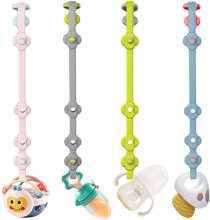 Custom Silicone Pacifier Clips Toy Safety Straps