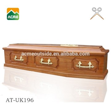 AT-UK196 wholesale cheap coffin measurements
