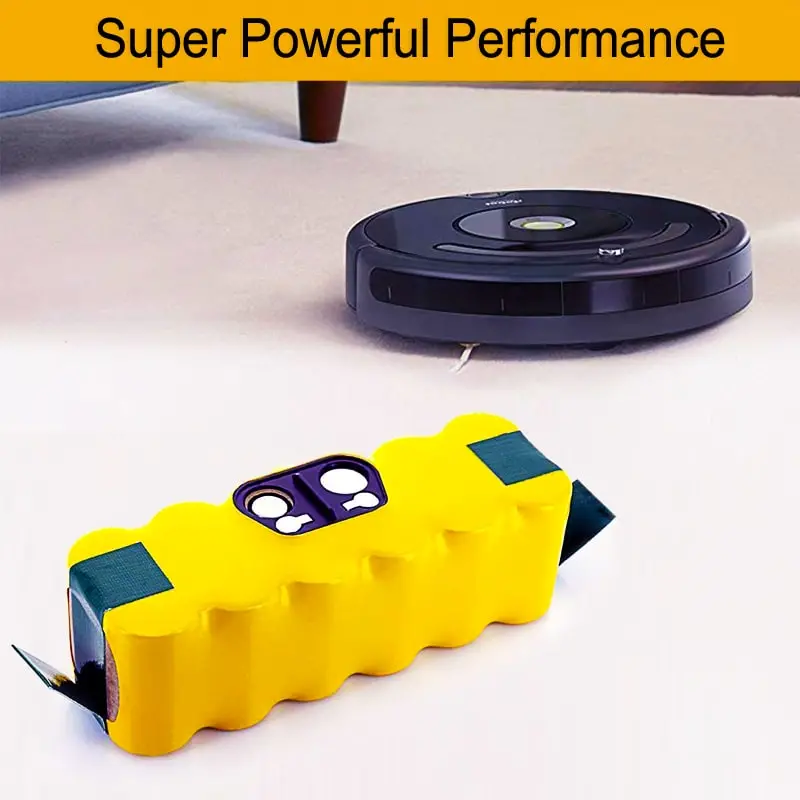 14.4V 2500mAh Sc Ni-MH Rechargeable Battery Pack for Irobot Roomba Vacuum Cleaner 500 600 700 800 900 Series