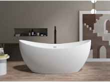 WKB-1007 solid surface freestanding tub unique design