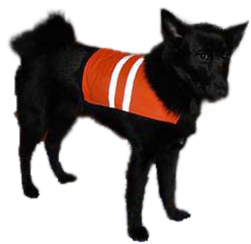 Dog vest running reflective safety vest