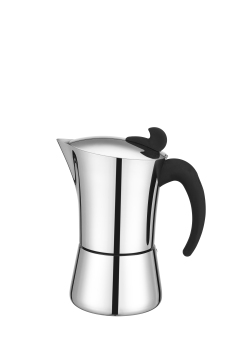 Insulated stainless steel coffee carafe