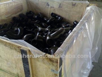 mengcun carbon steel seamless elbow put in wooden cases