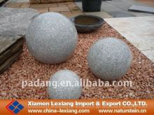 Garden natural stone ball