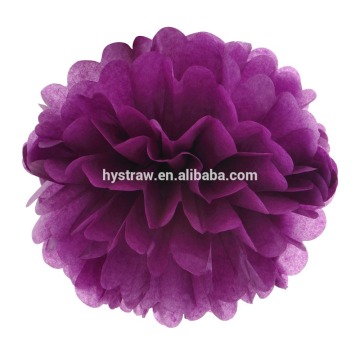 Tissue paper flower balls color paper flower ball for party decorating beautiful indoor paper flower ball