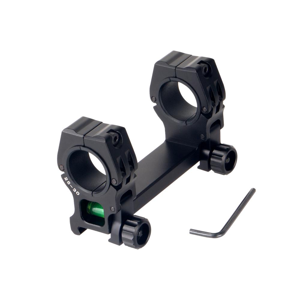 One-piece Bubble Level Picatinny High-profile Ring Mount