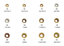 Metal Eyelets for Leather