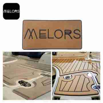 Melors EVA Foam Adhesive CNC Tapis de yacht personnalisé